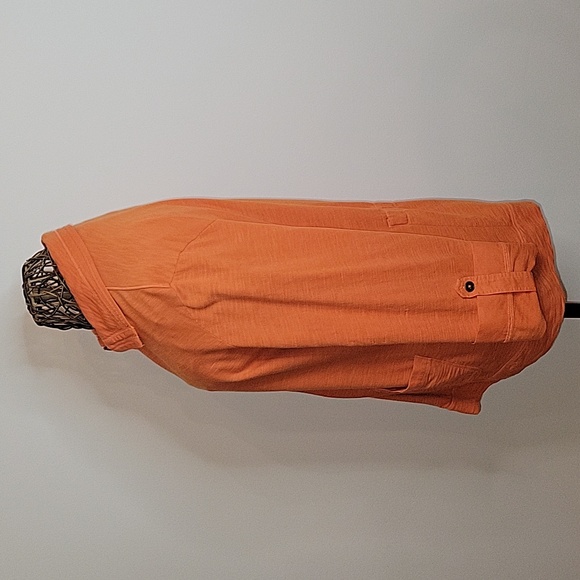 Zenergy by Chicos 2 pocket full zipper button up sleeve jacket womens size 2 - Picture 4 of 10